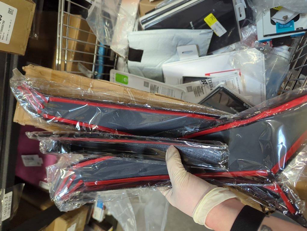 Tuningpros WD2-267i Dark Smoke 4 Pcs Set Window Visor (in-Channel) Deflector Rain Guard Compatible with 2006-2010 Jeep Commander