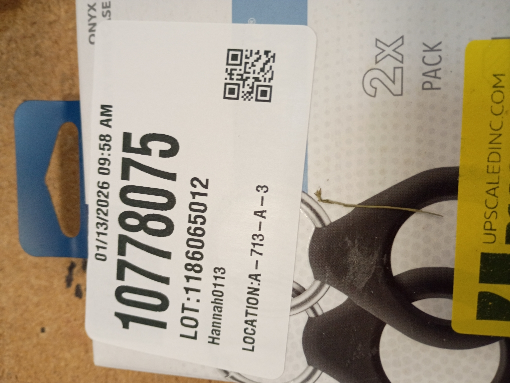 Insignia - Key Ring Case for Apple AirTag (2-Pack) - Black