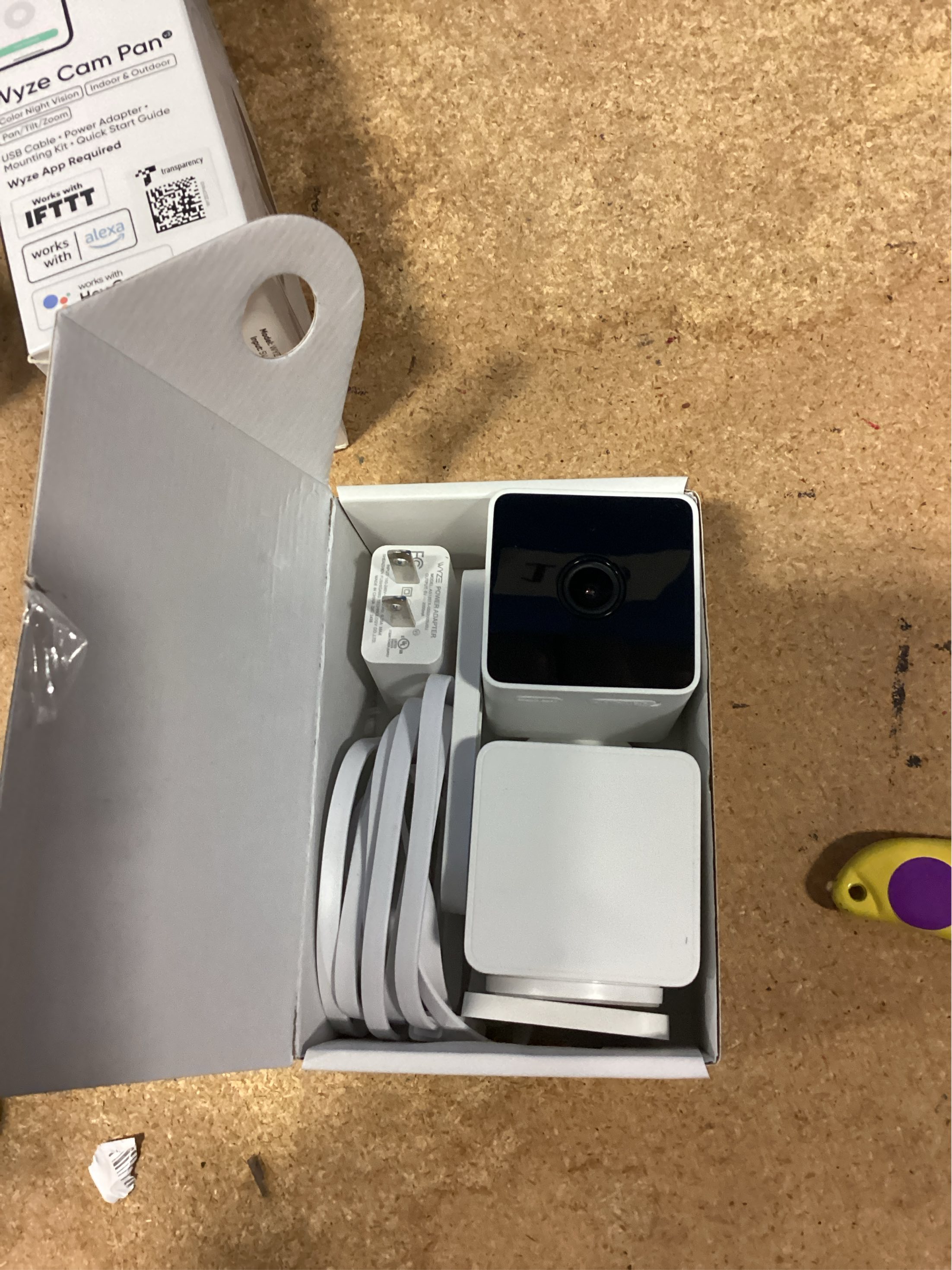 Wyze Pan v3 Wired Indoor/Outdoor 1080P HD Home Security Camera with Privacy Mode