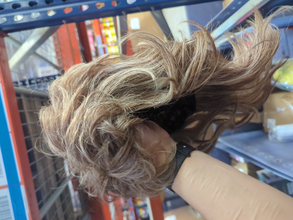 Mullet Wig for Women, Joe Dirt Style, Emo Costume, 80s Fancy Party Accessory, Halloween wig(Light Brown)