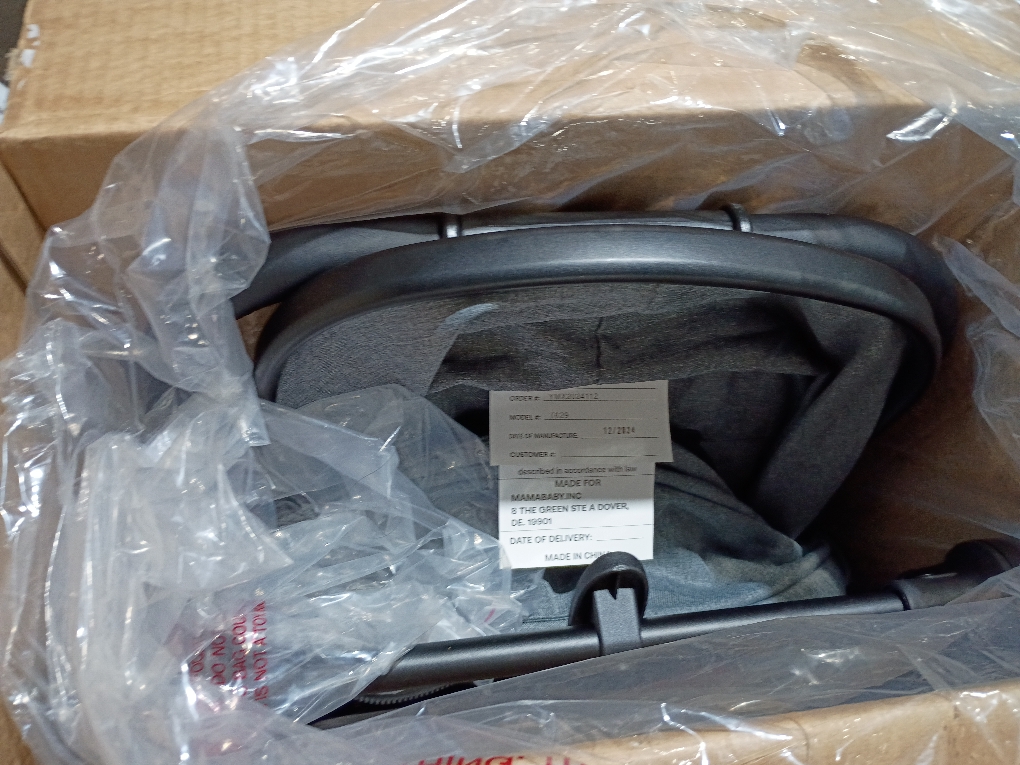 Mompush Wiz 2 in 1 Baby Stroller with Infant Pramette Mode, One Hand Fold Convertible Newborn to Toddler Stroller with Reversible Seat and Large UPF 50  Canopy