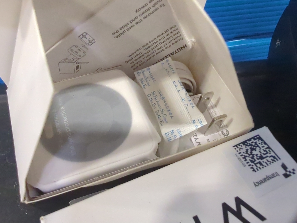 Color White Wyze Cam OG Plug-in Indoor and Outdoor Smart-Enabled Security Camera