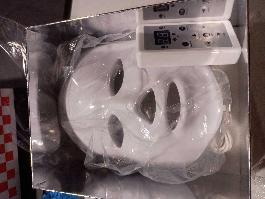 Light Beauty Mask - Led Face Mask Light Therapy - Red Light Therapy Mask for Face - LED Facial Skin Care Mask