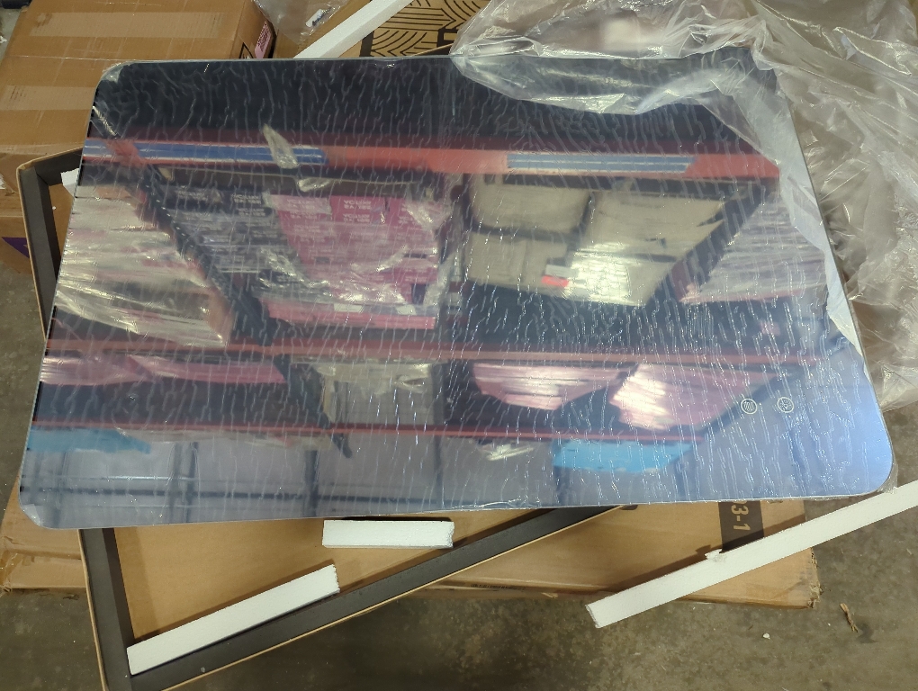 Silver Frame LED Mirror
