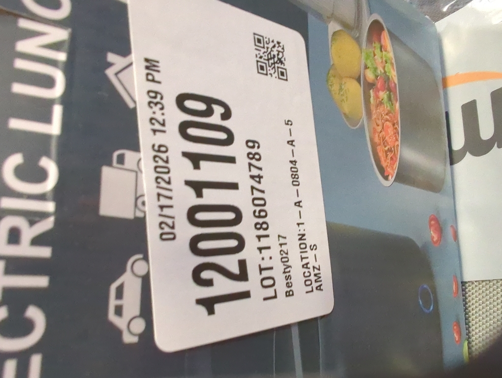 Electric Lunch Box Food Heater, 1.2L/41oz Heated Lunch Boxes for Adults, 12V/24V/110V Portable Food Warmer for Car/Truck/Office With Fork Spoon and Insulated Carry Bag（Blue）