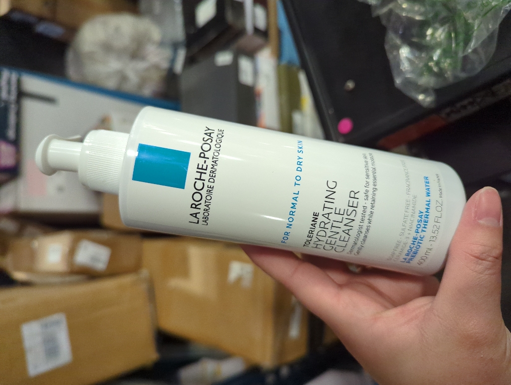 La Roche-Posay Toleriane Hydrating Face Cleanser, Gentle Face Wash, 13.5 Ounces