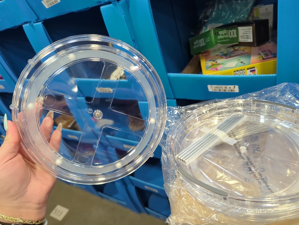 2 Set 2 Tier Non-Skid Acrylic Lazy Susan Turntable Organizer - Rotating Spice Rack - Spinning Organization for Kitchen, Pantry, Countertop, Closet, Bathroom, Vanity, Medicine Cabinet Organizing,9.25''