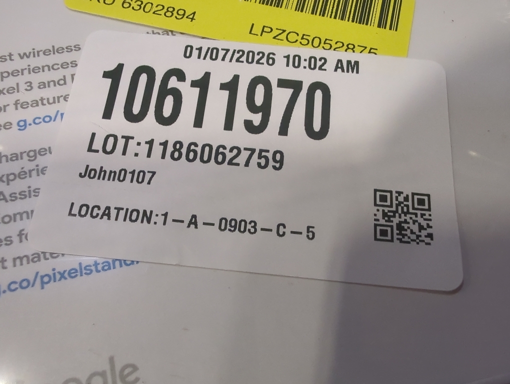 Google Pixel 3/3 XL Qi Wireless Charging Stand - White