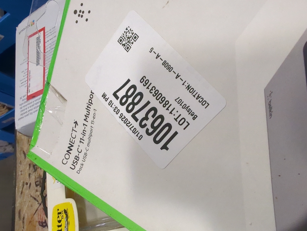 Belkin USB C Hub, 11-in-1 Multi-Port Laptop Dock with 4K HDMI, DP, VGA, USB C Docking Station with 100W Power Delivery, USB A, Gigabit Ethernet, SD, MicroSD, 3.5mm Port For MacBook Pro, Air and More