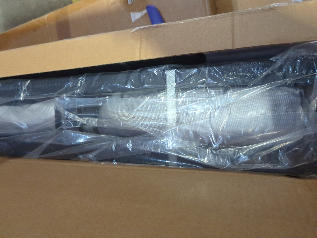 EMODA 5 Inch Box Spring Queen Size Bed Base, Heavy Duty Metal Queen Mattress Foundation with Fabric Cover, Easy Assembly, Black