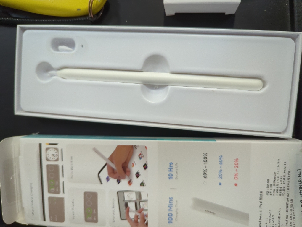 Penoval Stylet pour iPad avec chargement magnétique sans fil, bouton de raccourci Apple iPad, sensibilité d'inclinaison et rejet de la paume pour iPad Pro 12.9/11, iPad Air 5/4, et iPad Mini 6, AX Pro