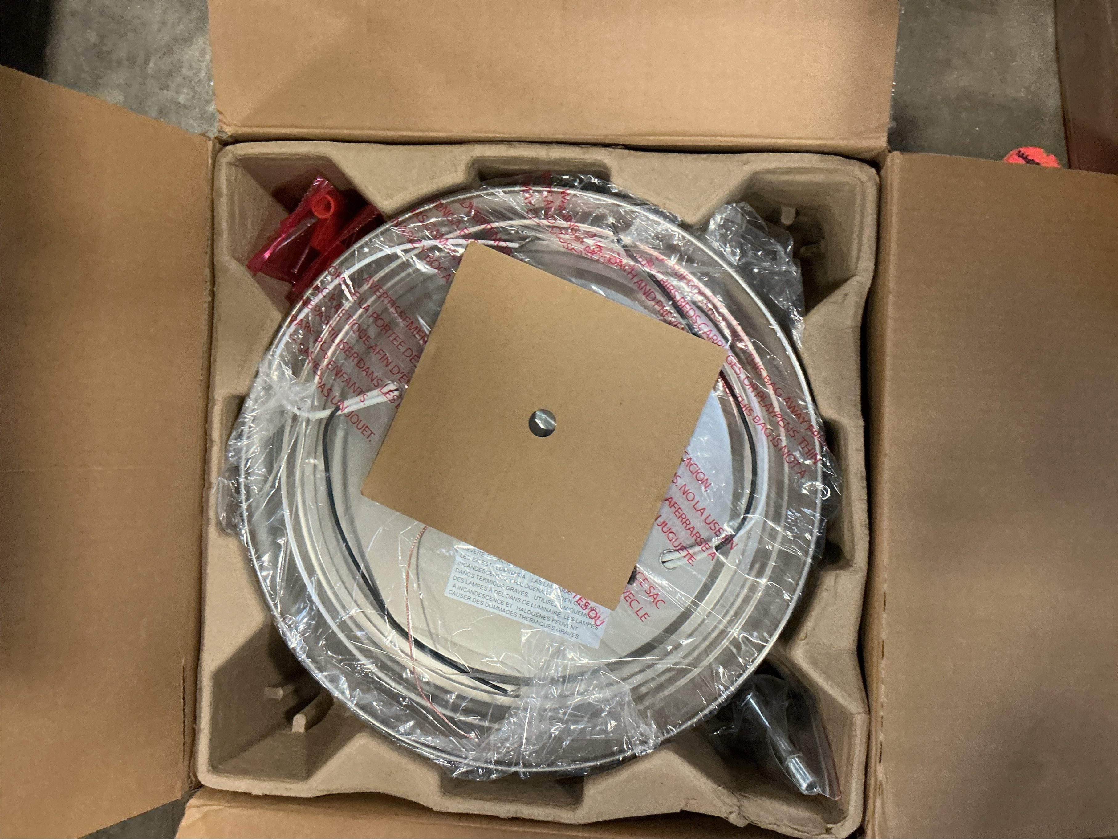 DESIGNERS FOUNTAIN Flush Mount Ceiling Light, 2-Pack, 13 Inch LED Frosted Glass Lighting Fixture for Kitchen, Bedroom, Bathroom, and Hallway, Brushed Nickel, D333M-13FM-BN2