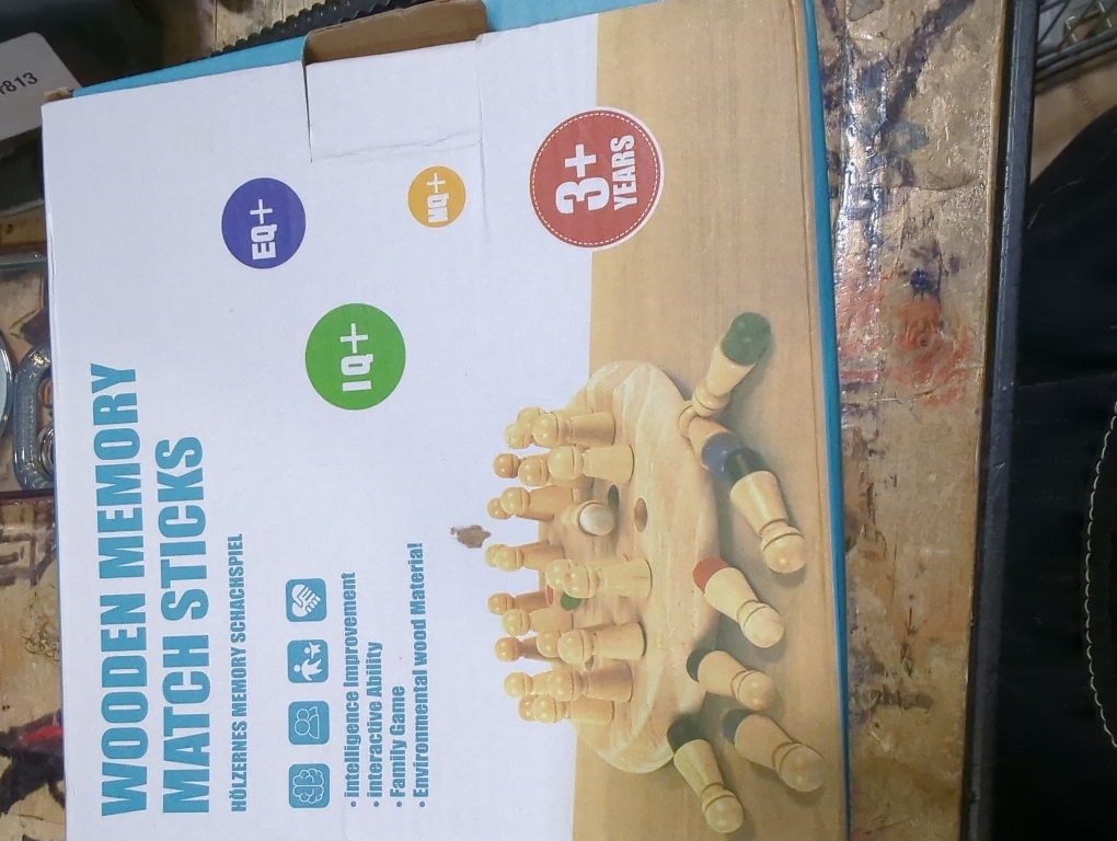 Easy Memory Games for Dementia Patients, Color Matching Dementia Activities for Seniors, Wooden Alzheimers Products for Elderly, Fidget Sensory Busy Board Gadgets Gifts