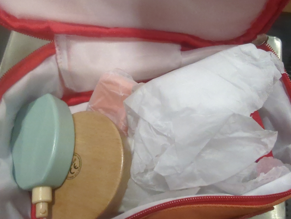 Classic World Wooden Animal Care Playset in Bag, 16 pcs.