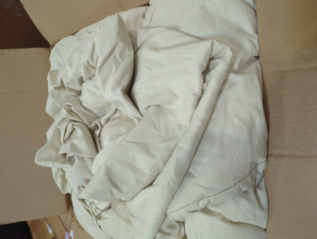 Funda nórdica Bedsure tamaño matrimonial - Juego de funda suave catiónica para niños , juego de cama de 3 piezas (beige, )