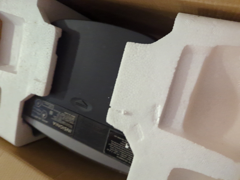 Insignia AM/FM Radio Portable CD Boombox with Bluetooth