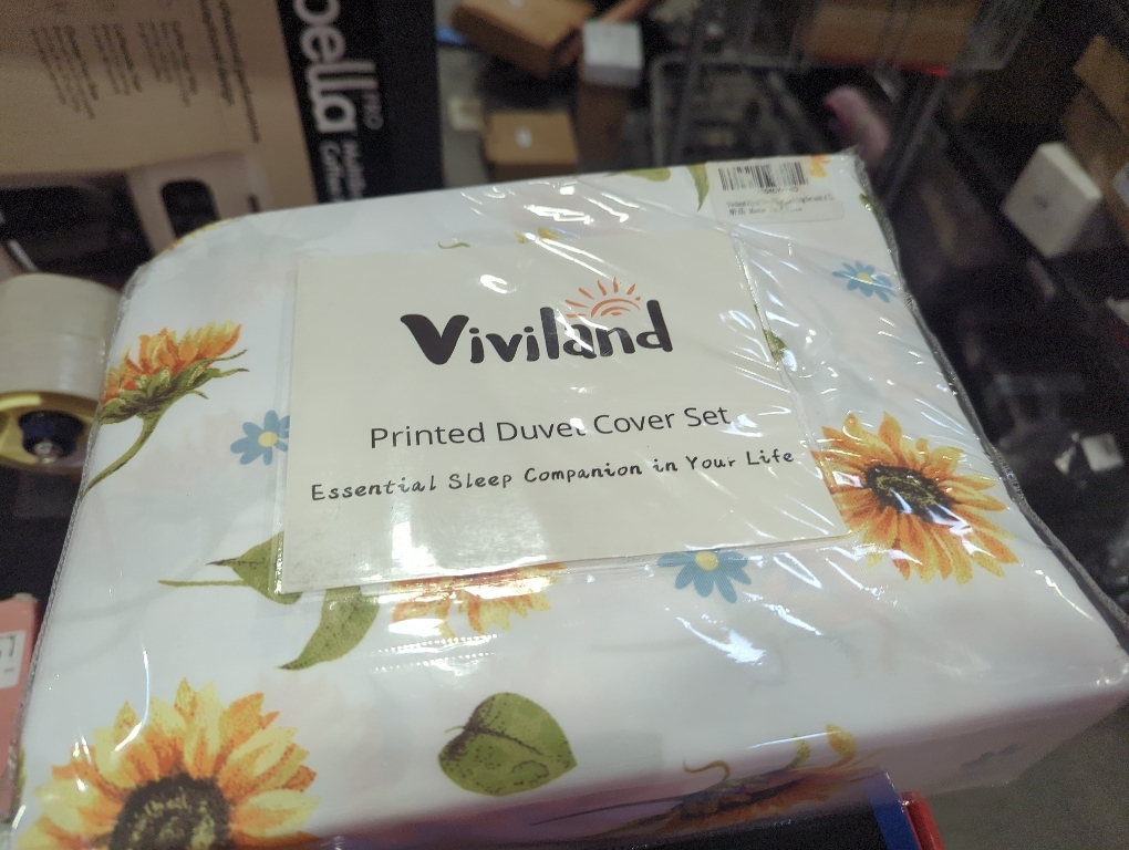 Softan Floral Sheet Set Queen, Sunflower Printed Bed Sheets Queen, Cozy Double Brushed Microfiber Fitted Sheet with 15 Deep Pocket and Corner Straps, Cute Yellow Flower Sheet & Pillowcase Sets