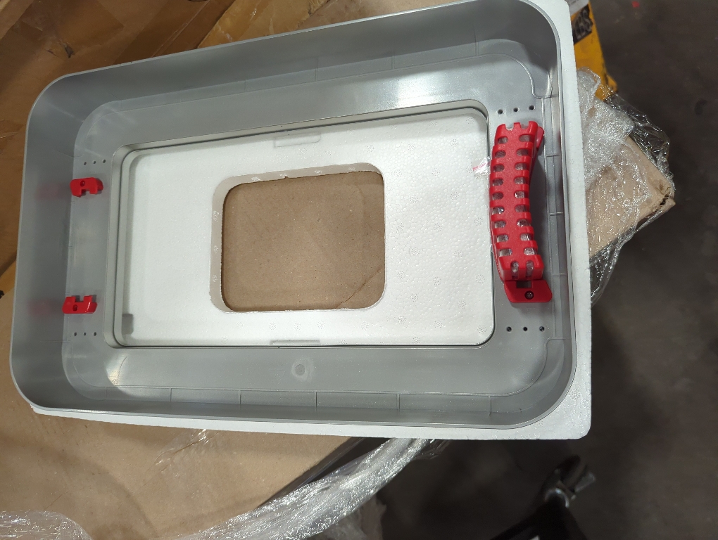 iTouchless 80 Liter / 21 Gallon Open Top Kitchen Trash Can and Recycling Bin, Rectangular Extra-Large Capacity Commercial Grade Stainless Steel, for Home, Office, Work, Business, Store, Garage