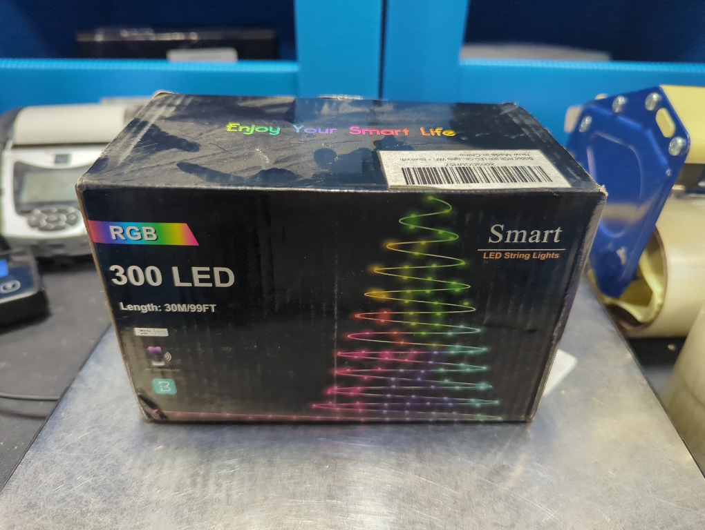 Brizled Color Changing String Lights, 33ft 100 LED Red Mini Lights with Remote, Dimmable RGB Lights String Clear Wire, Indoor USB Twinkle Light for Christmas Halloween Year-Round Decor