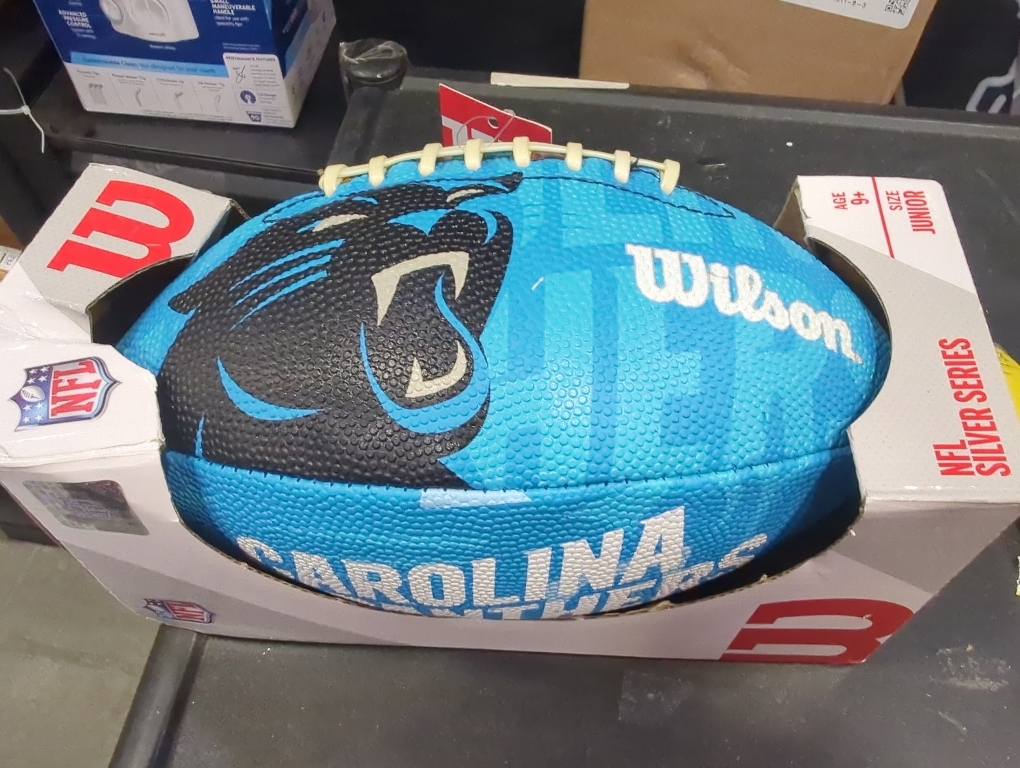 Carolina Panthers Sports Youth NFL Football - Soft Foam  Youth Mini Footballs