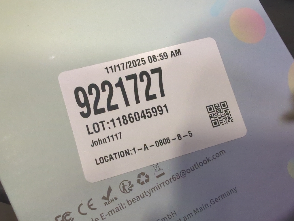 Size 5x7.5 Color White FUNTOUCH Rechargeable Travel Makeup Mirror with 72 Led Lights, Portable Lighted Beauty Mirror, 3 Color Lighting, Dimmable Touch Screen, Tabletop LED Folding Cosmetic Vanity Mirror