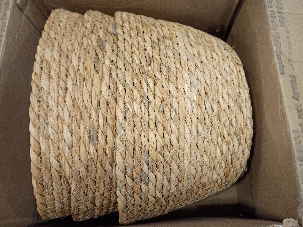 La Jolíe Muse Seagrass Planter Basket Indoor, Flower Pots Cover, Plant Containers, Natural, 3-Pack