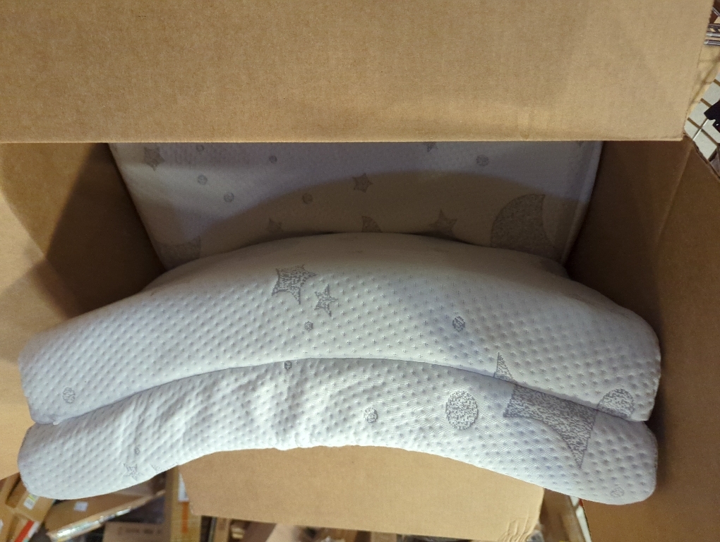 Pack and Play Mattress, 38x26 Pack N Play Mattresses Pad with Breathable Jacquard Cover, Dual-Sided Soft & Firm Memory Foam Baby Mattress for Pack N Play