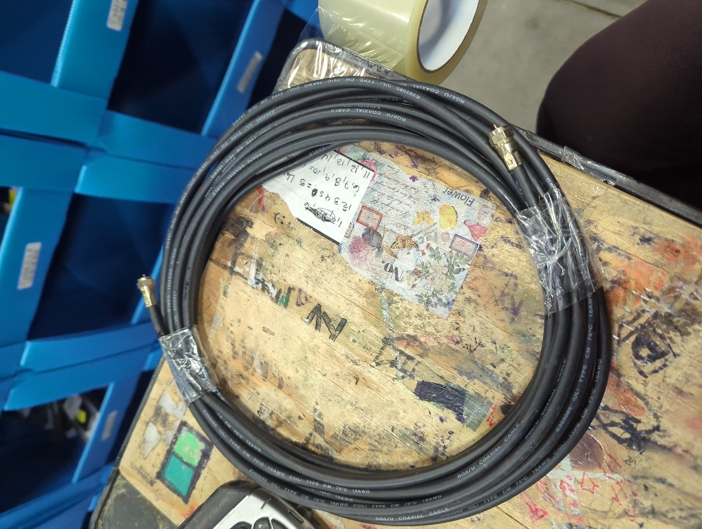 SMA Extension Cable 32.8ft 10m SMA Male to SMA Female RG58 Coaxial Cable 50 Ohm Low Loss, Two-Way Radio Pure Copper Cable for BaoFeng HT Kenwood Yaesu HF Radio Extending Device