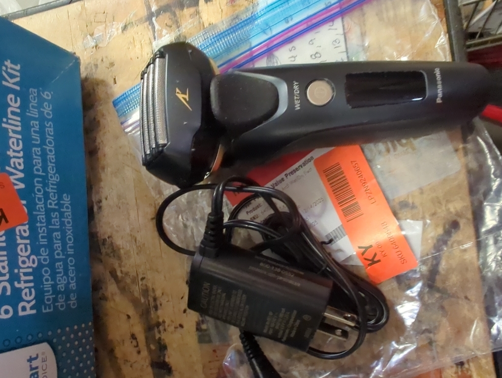 Panasonic ARC5 Electric Razor for Men with Pop-Up Trimmer, Wet/Dry 5-Blade Shaver, Men's Electric Razors for Shaving Face with Intelligent Shave Sensor and 16D Pivoting Head, ES-LV67-K (Black)