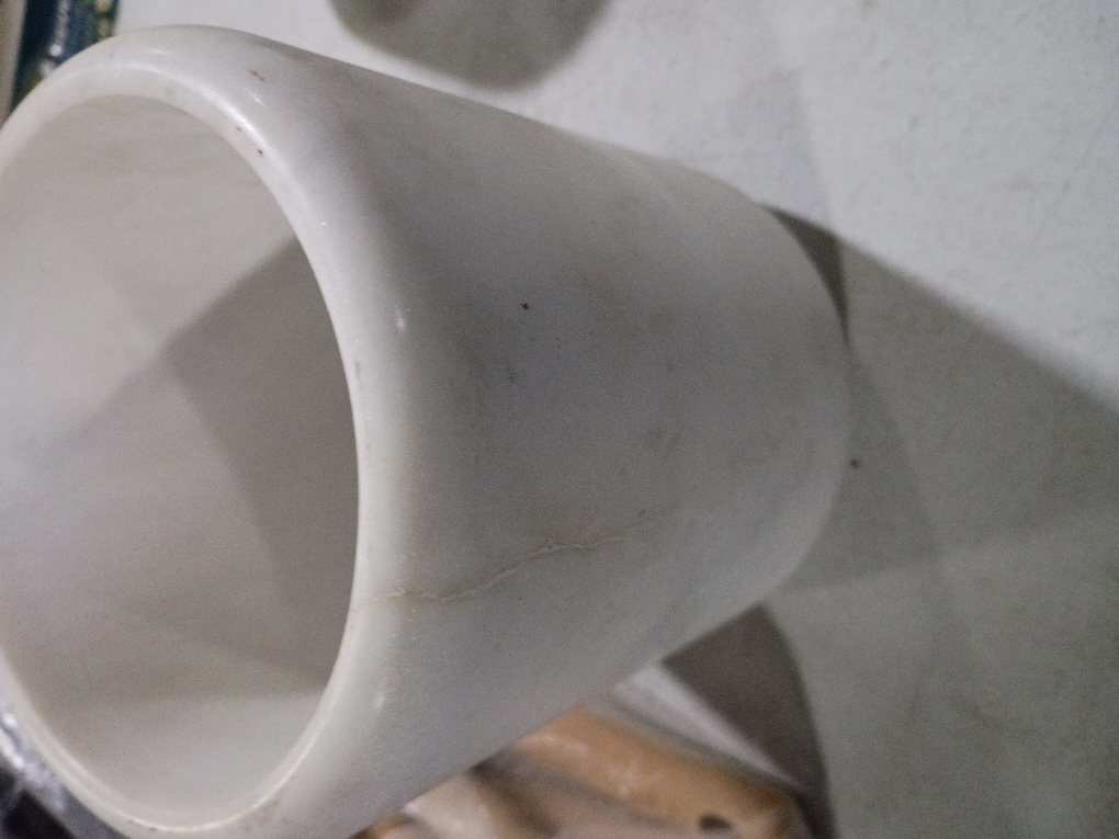 Marble Utensil Holder White - Threshold™: Off-White Kitchen Storage, Marble Kitchen Utensil Holder, 6.25 Height