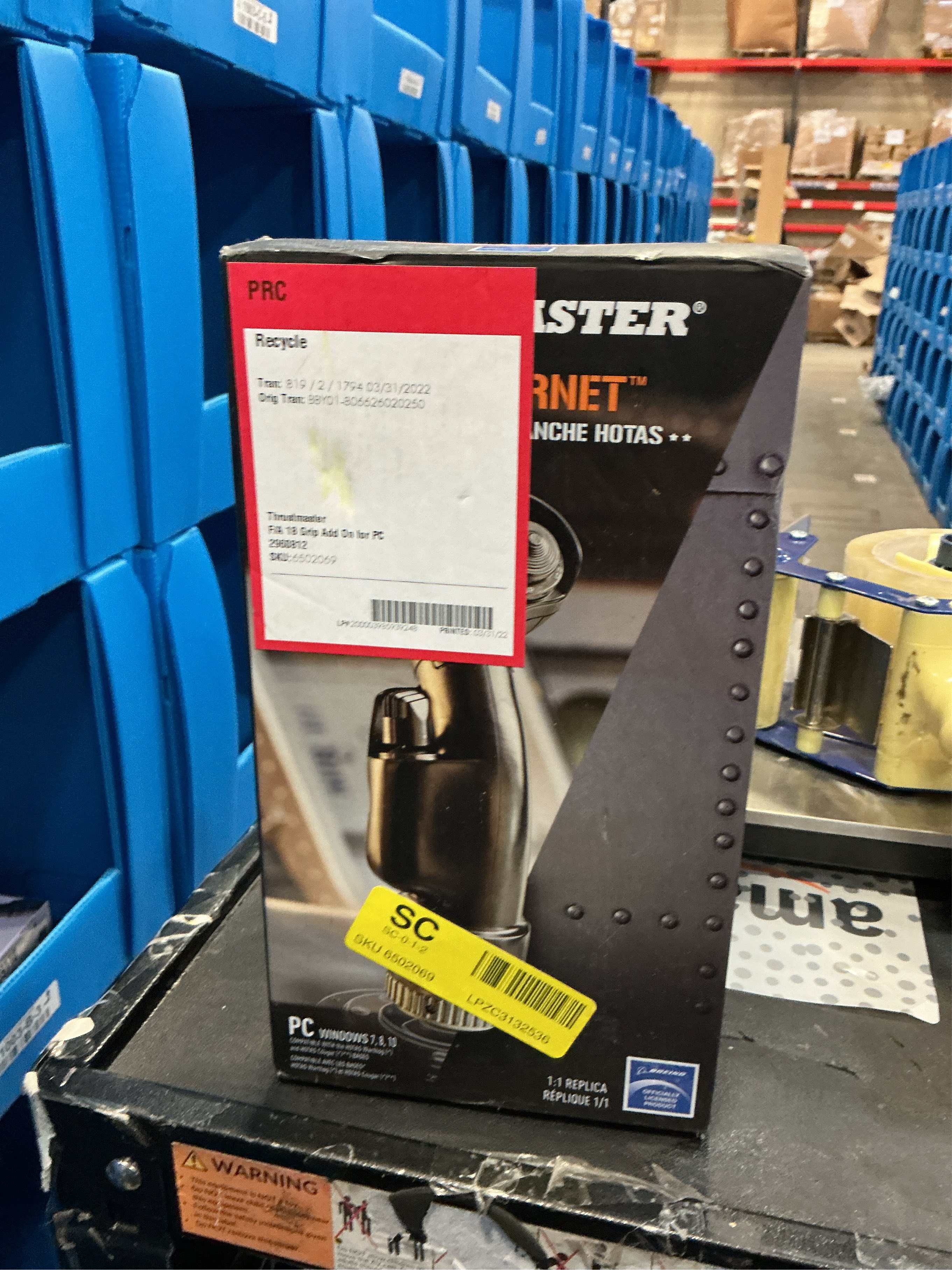 Thrustmaster F/A-18C Hornet HOTAS Add-On Grip - Black - ONE SIZE