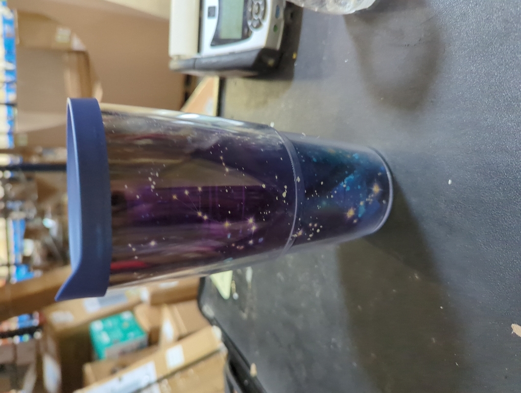 Tervis Zodiac Galaxy Made in USA Double Walled Insulated Tumbler Travel Cup Keeps Drinks Cold & Hot, 24oz, Classic