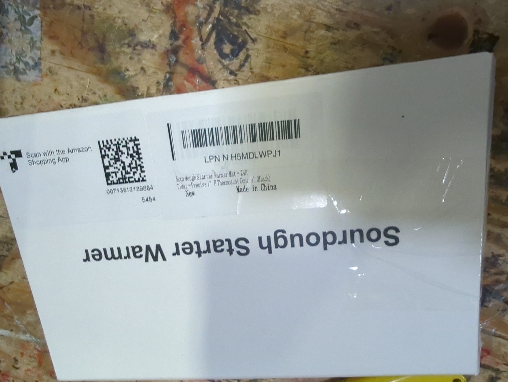 SourKeeper, Larger 2-in-1 Sourdough Starter Warmer Pro - 2026 Upgrade Larger Heating Plate, Dough Temp Probe, 1°F Control (70–110°F), 24H Timer, Real-Time Monitoring, for Beginner Bakers Pro-WHT