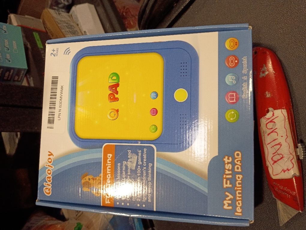 Kids Learning Tablet Educational Learning Pad for Toddlers 2-5 to Learn Alphabets, Numbers, Foods, Time, Music, Talking Cards for Toddlers，Learning Educational Toy Kids Gifts