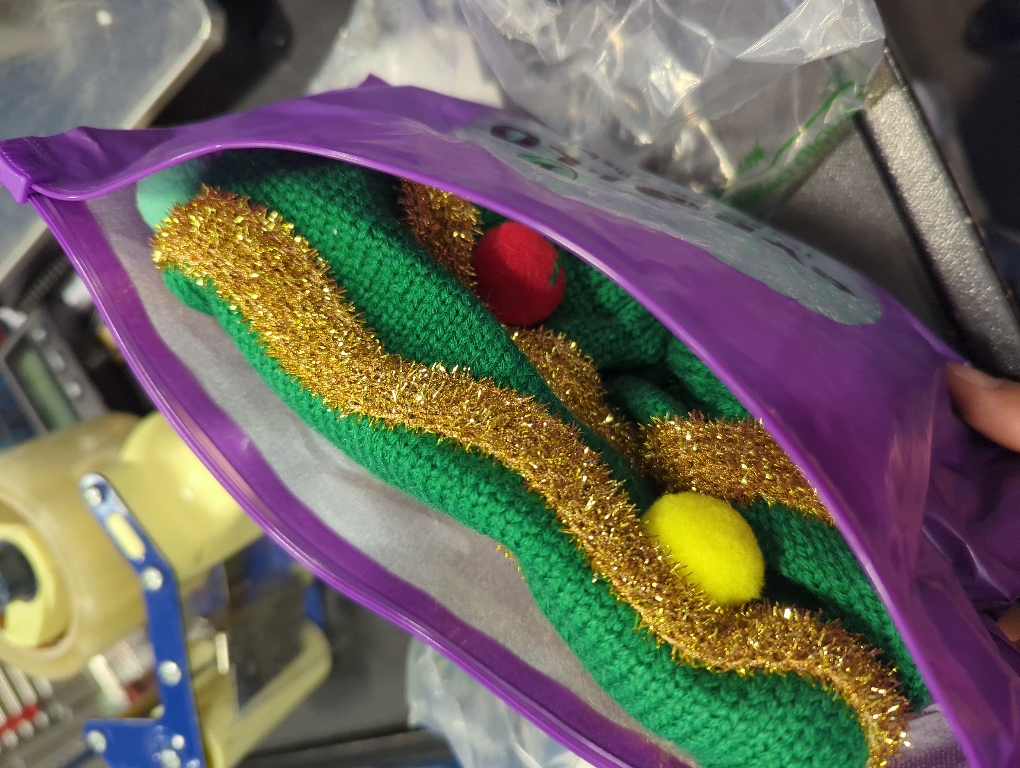 cyeollo Christmas Dog Sweater Pullover Turtleneck Glitter Holiday Pet Winter Clothes Knitted Sweaters for Small Dogs