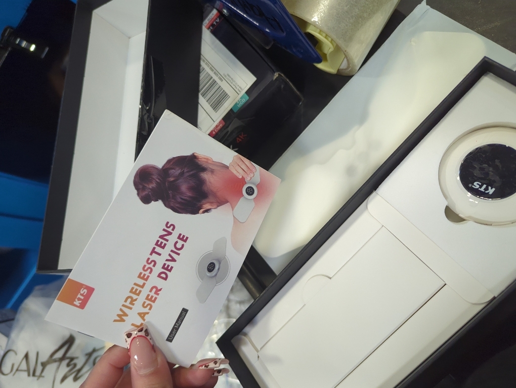 Wireless TENS & EMS Unit Back Pain Relief Massager - APP Controlled Bluetooth EMS Muscle Stimulator Machine for Back Shoulder Leg Neck Pain Relief