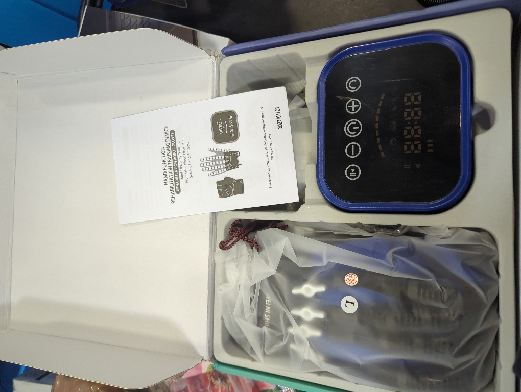 YEUNTANH Rehabilitation Robot Gloves,Stroke Hemiplegia Hand Recovery Equipment,Hand Exerciser Aids,Rehab Robotic Glove