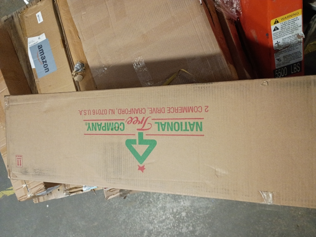 National Tree Company 7.00ft Unlit North Valley Spruce Artificial Christmas Tree, 1,346 Tips, Includes Stand, Green