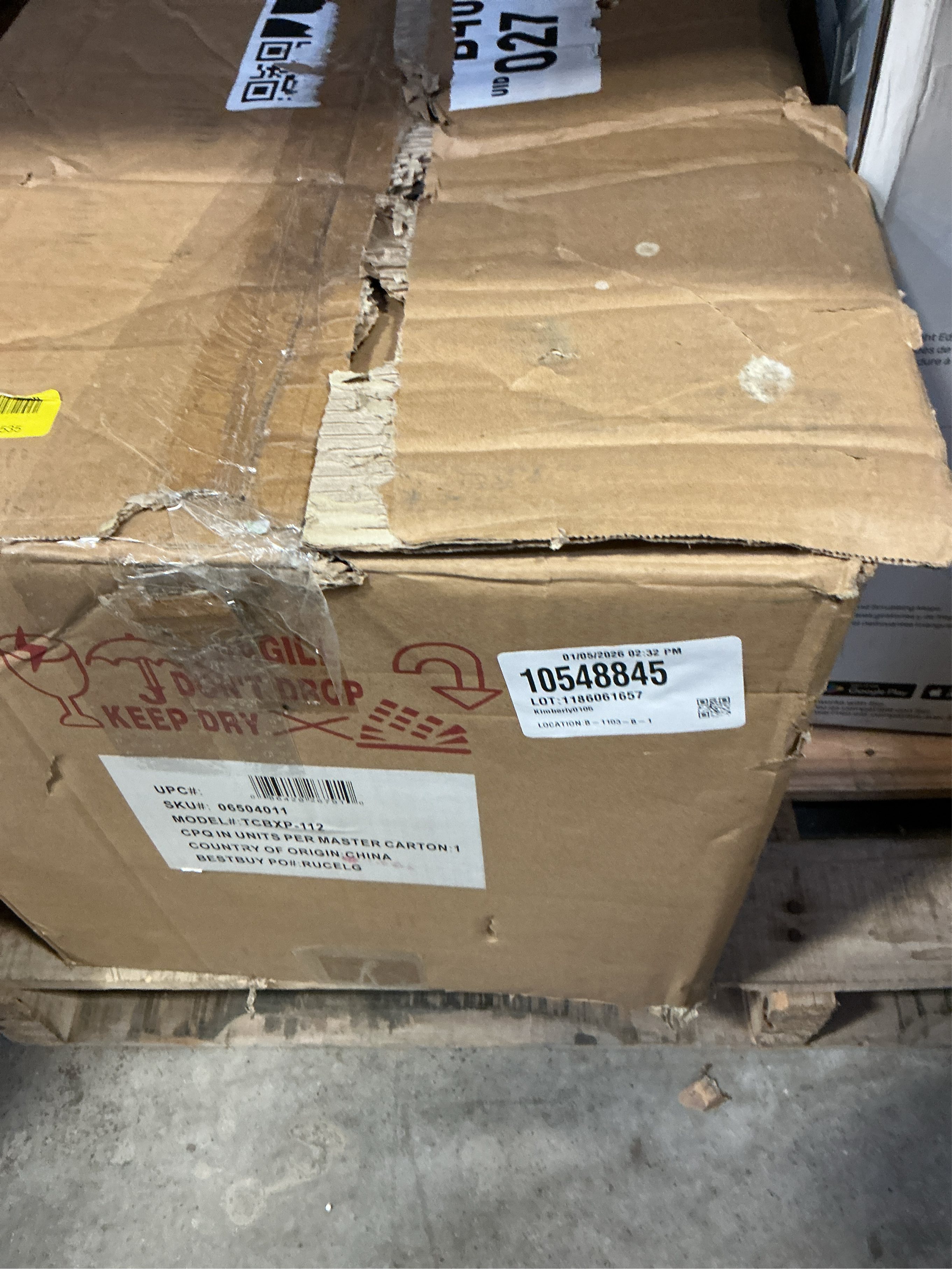 Metra - 12 Single Ported Subwoofer Enclosure - Charcoal TCBXP-112