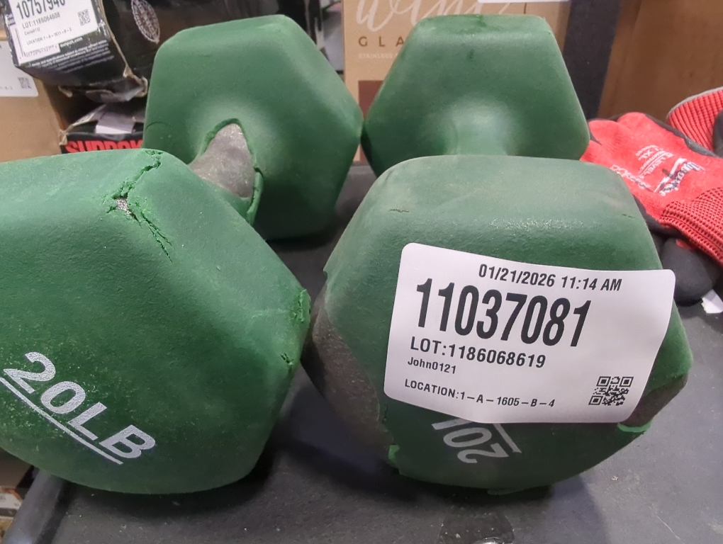 Amazon Basics Neoprene Dumbbell Hand Weights for Exercise and Muscle Toning