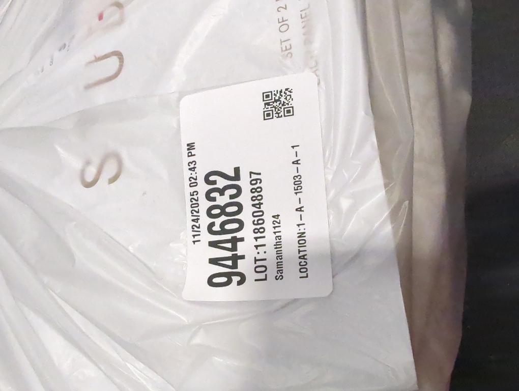 Studio 9 2 pk room darkening curtains color: matelasse jacquard 37×96