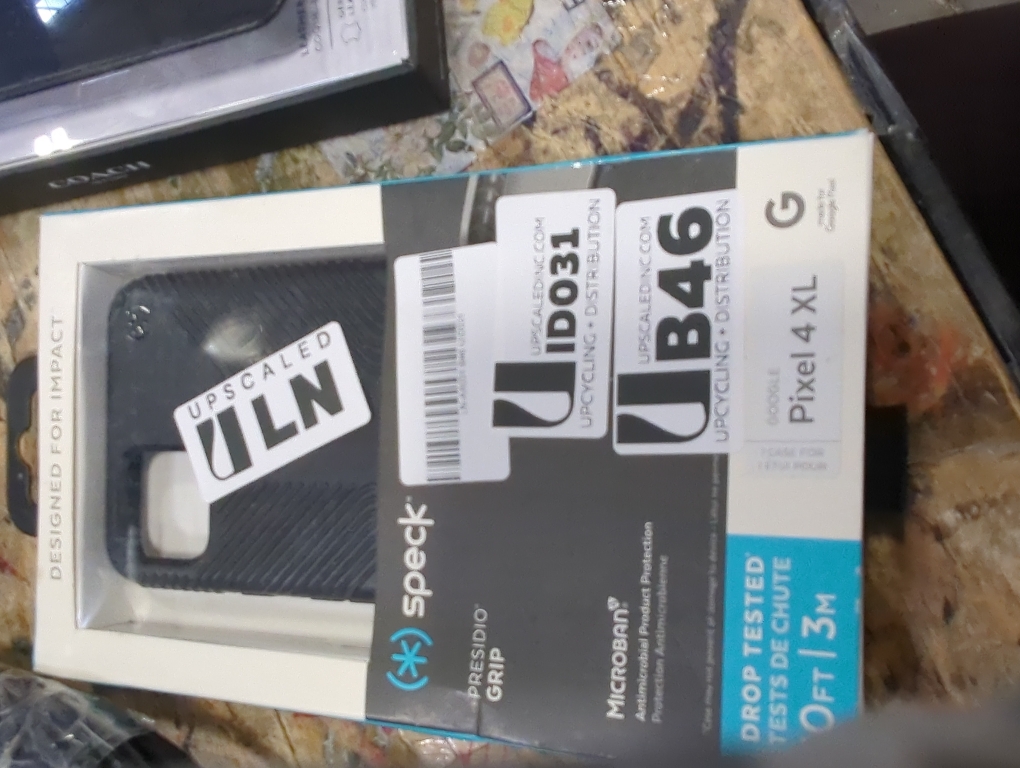 Speck Presidio Grip Hard Case for Google Pixel 4 XL - Black