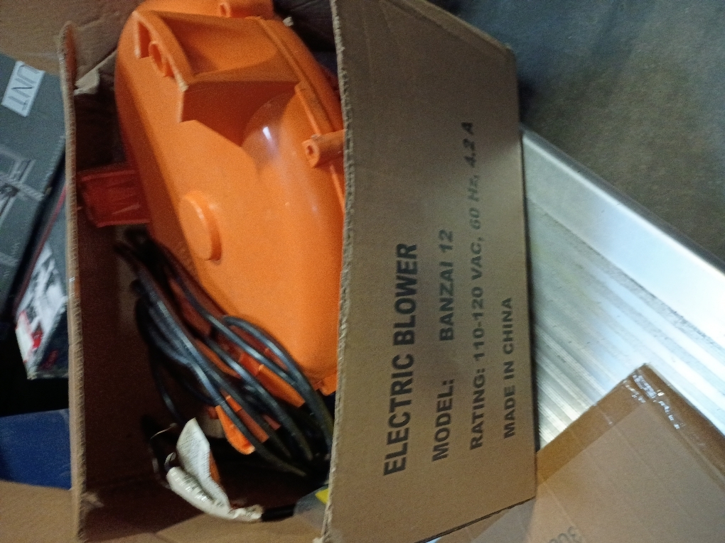 OUNONA Plastic Mini Centrifugal Air Blower Air Pump for Inflatables Bounce House Fan