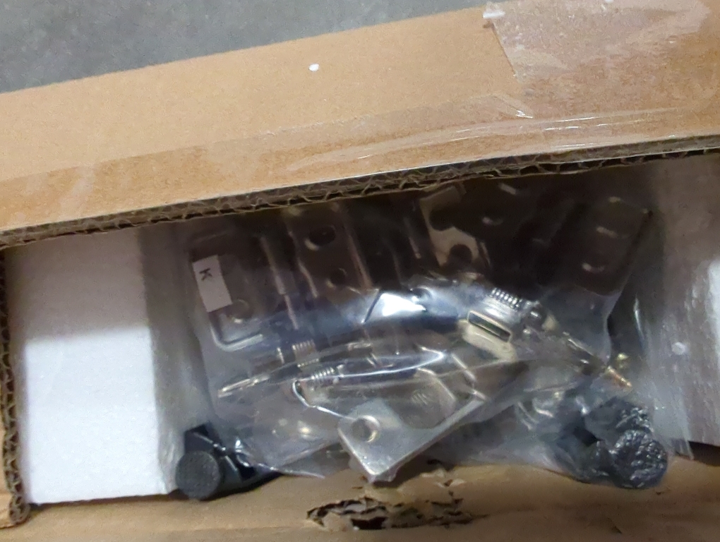 Fluted Sideboard Buffet Cabinet, 2 Doors Side Board Storage Cabinet, Buffet Cabinet with Line Groove Design,Side Board with Metal Legs and Handle, Buffet for Entryway, Natural Wood