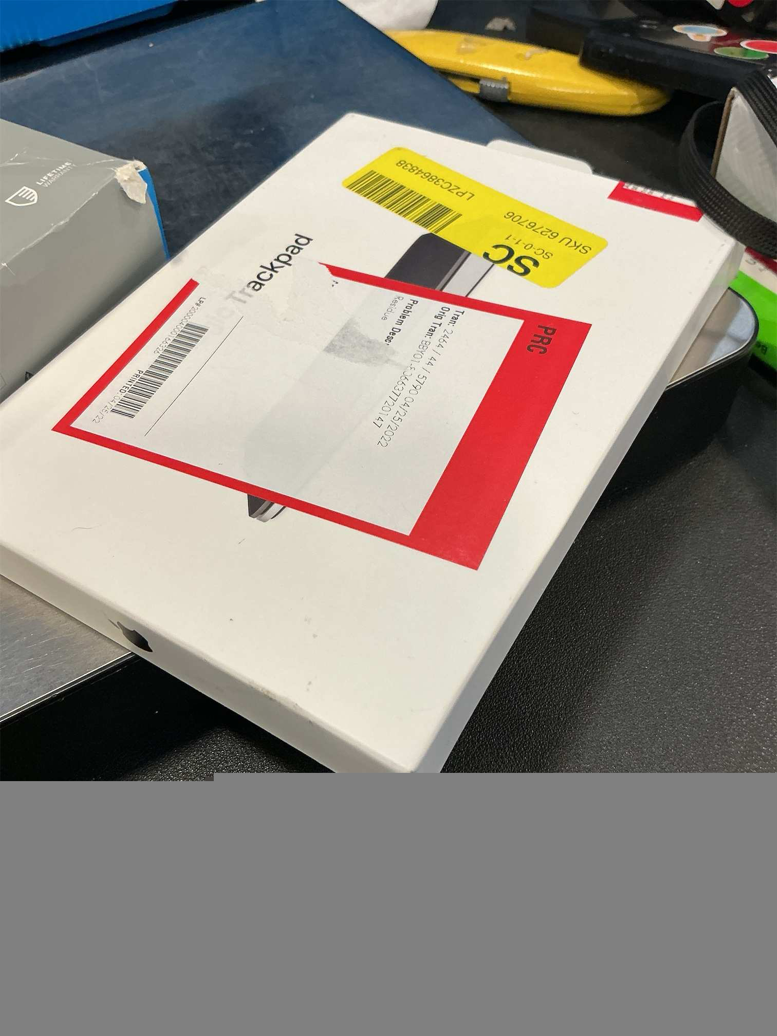 Apple Magic Trackpad: Wireless, Bluetooth, Rechargeable. Works with Mac or iPad; Multi-Touch Surface - Black