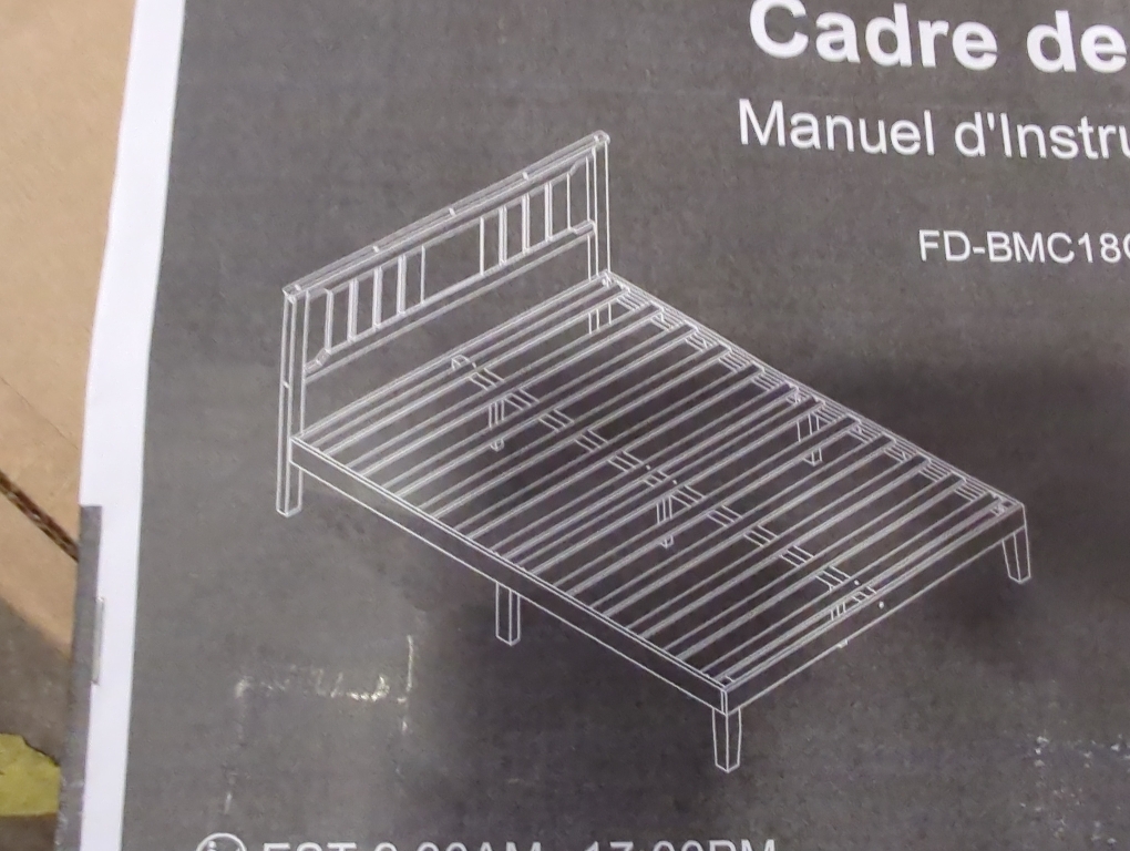 Queen Bed Frame Brown