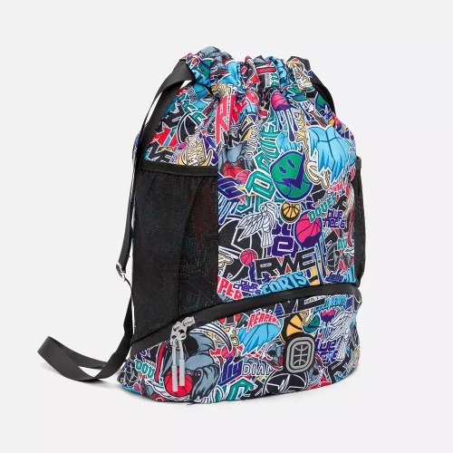 Overtime Elite Cinch Sports Drawstring Bag - Team Mash Up