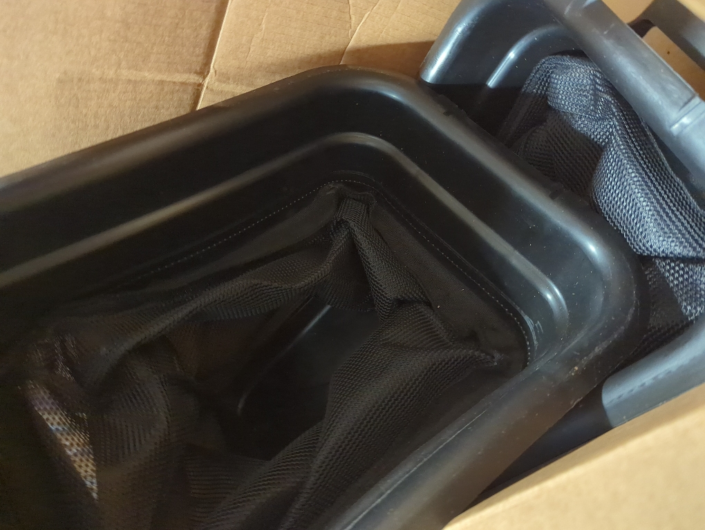 deawater 2pck 532400226 400226 Soft Grass Bag Grass Catcher Container Bag with Free 532127534 Bagger Cover Gasket for Husqvarna Craftsman Ariens Poulan AYP Lawn Mowers