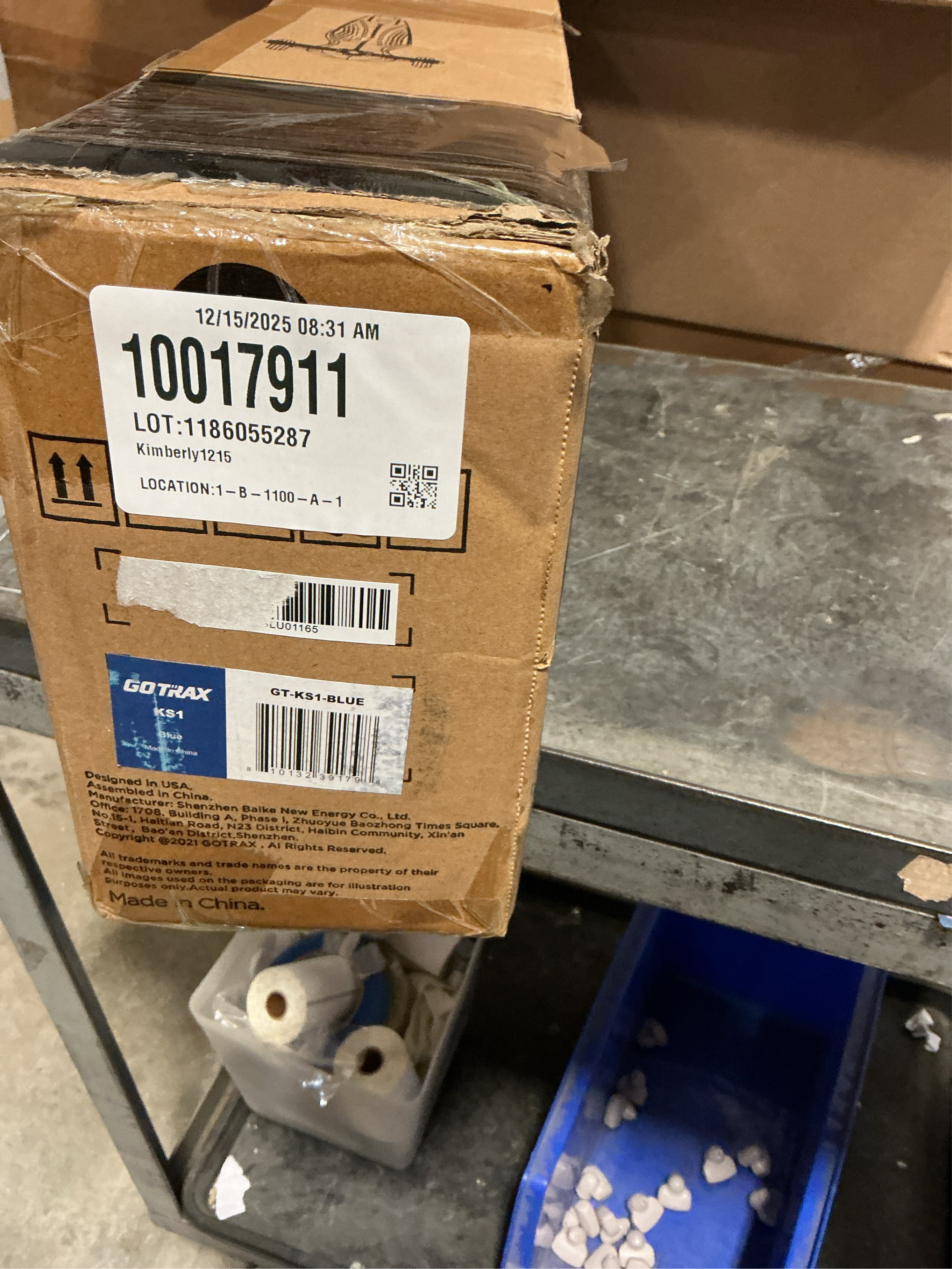 GOTRAX KS1 Kids Kick Scooter, Toddler Scooter 3 Wheel with LED Lighted, 3 Adjustable Handlebars, Suitable for Boys and Girls Ages 2~8 Children and Max Load 100 lbs,Blue