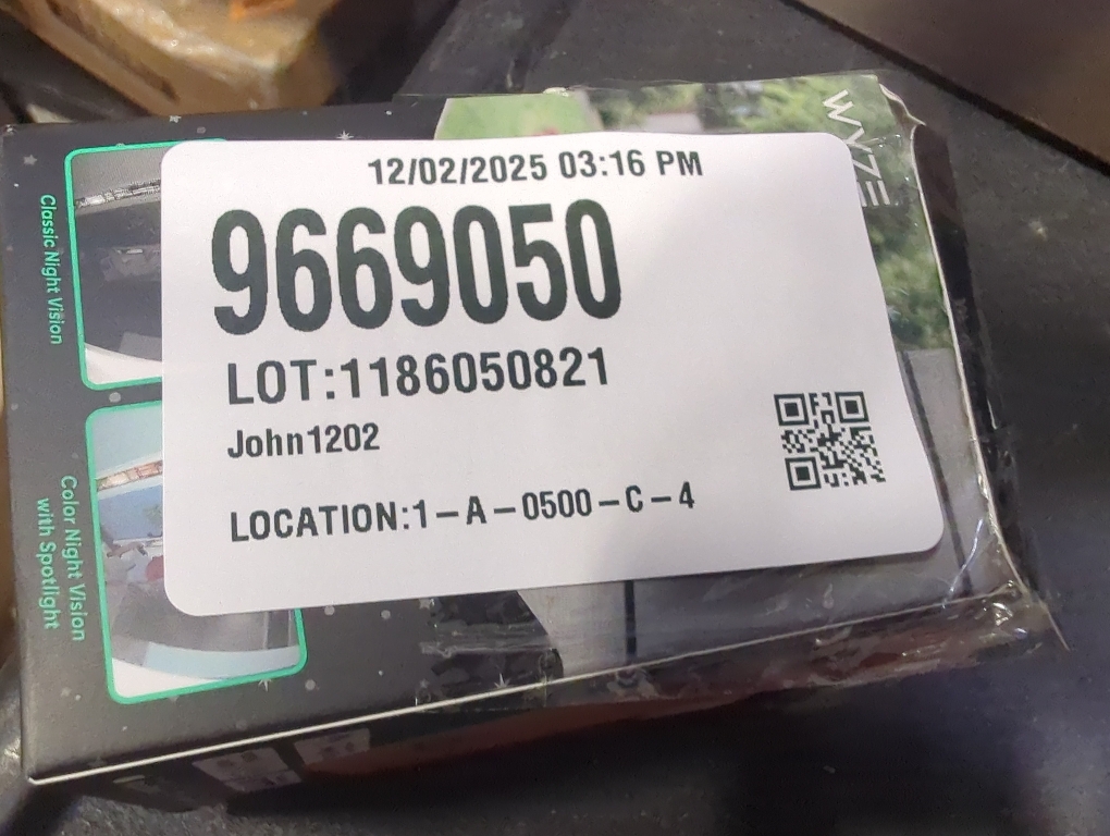 Color Grey Wyze Cam V4 Plug-in Indoor and Outdoor Smart-Enabled Security Camera